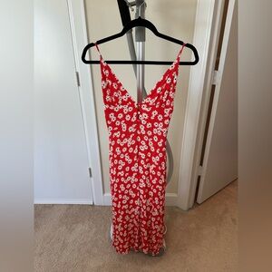 REFORMATION floral midi dress